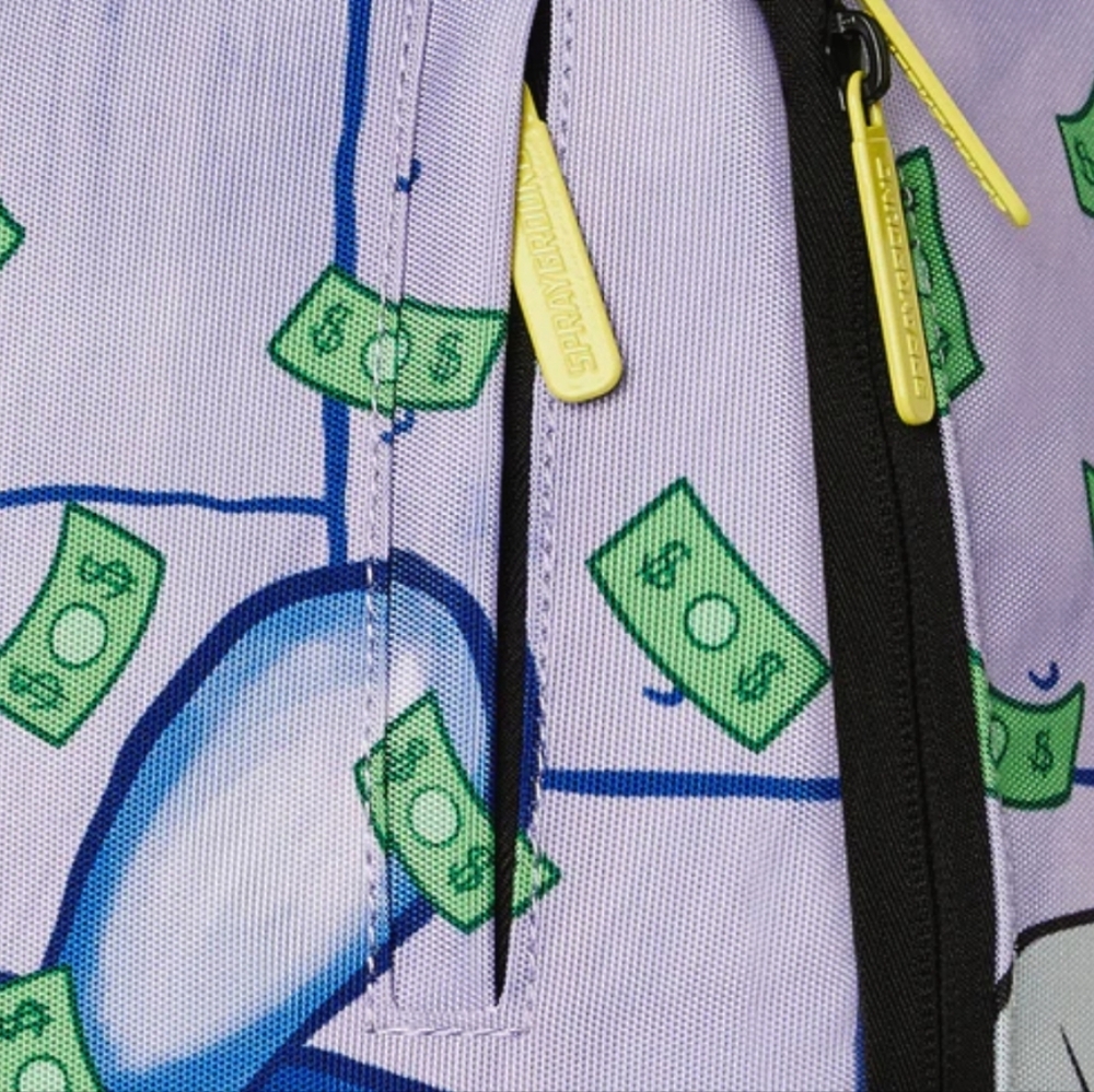 Sprayground Spongebob Crew Money Bath Backpack - Picture 6 of 11